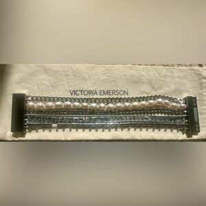 Victoria Emerson silver Stacked Bracelet